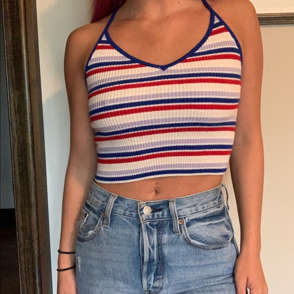 PacSun Tops - Kendall & Kylie striped tank top